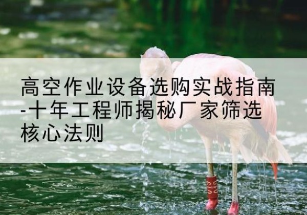 兴安盟剪叉式升降机厂家-高空作业设备选购实战指南-十年工程师揭秘厂家筛选核心法则